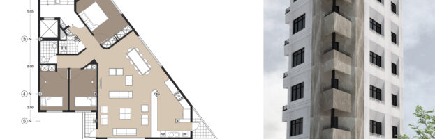 طراحی ساختمان های مسکونی
