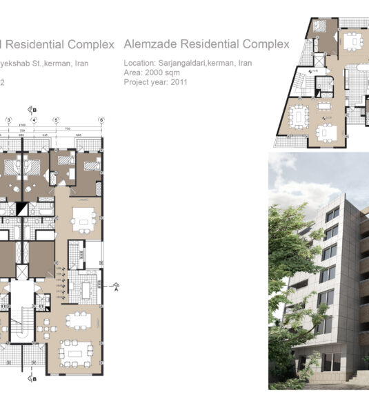 طراحی ساختمان های مسکونی