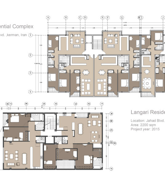 طراحی ساختمان های مسکونی